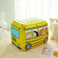 Ổ nằm ngủ mềm mại ấm áp School Bus gập mở