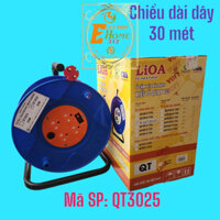 ổ quay lioa - ổ quay công xuất cao - 4400W/20A – có CB bảo vệ quá tải – có chân tiếp địa - dây dài 30 mét -QT3025