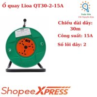 Ổ quay Lioa QT30-2-15A dài dây 30m công suất 15A