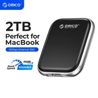 Ổ SSD di động ORICO Beetle lên đến 1000MB/S Ổ SSD ngoài 2TB 1TB 512GB USB 3.2 Gen2 Type-C PSSD cho máy tính xách tay MacBook Air Pro (A10)