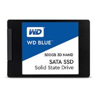 Ổ SSD Western Blue 500GB 3DNAND SATA3 (đọc: 560MB/s /ghi: 530MB/s)