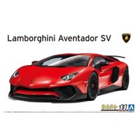 Ô TÔ - AOSHIMA - 06120 - 1/24 MÔ HÌNH XE OTO `15 LAMBORGHINI AVENTADOR SV