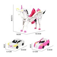 Ô tô biến hình robot ngựa siêu anh hùng