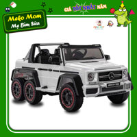 Ô tô điện Mecedes G63 AMG 4 động cơ , 6 bánh cho bé, xe ô tô điện trẻ em