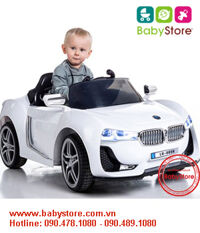 Ô tô điện trẻ em BMW -8858, 2 động cơ, có giảm xóc (BH 1 năm)