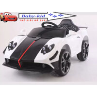 Ô Tô Điện Trẻ Em Kiểu Dáng Siêu Xe Pagani BDQ1589 2 Động Cơ Tự Lái Và Điều Khiển Từ Xa ( Đỏ-Trắng )