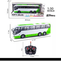 Ô tô điều khiển từ xa cao cấp , Xe bus điều khiển 4 chiều loại to thiết kế siêu đẹp cho bé (có kèm pin và bộ sạc) O35