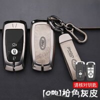 Ô Tô Điều Khiển Từ Xa Chìa Khóa Hợp Kim Kẽm Da Cho Xe Ford Ranger Wildtrak Focus Fiesta Bronco Sport Everest Ecosport Edge Escape Ranger Wildtrak Mustang Expedition Explorer