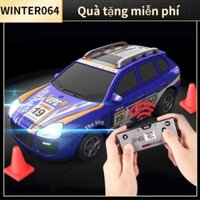 ô tô điều khiển từ xa mini Mini RC Racing 4 Way Drift Car 1:64 Pocket Can Size Xe điều khiển từ xa cho trẻ em 3+ ngoài trời trong nhà Winter064