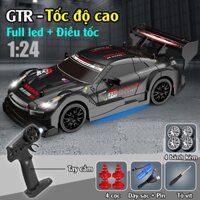 Ô tô điều khiển từ xa tốc độ cao Xe điều khiển drift điều khiển từ xa tốc độ cao 20km/h tỉ lệ 1/24 độ full led
