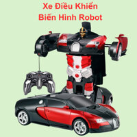 Ô tô điều khiển từ xa xe Buga điều khiển màu đỏ bóng biến hình robot chất liệu siêu bền thiết kế bắt mắt