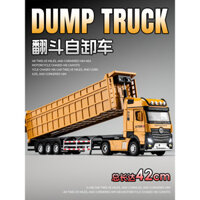 Ô tô đồ chơi hợp kim cho trẻ em, xe tải bán tải lớn, xe tải vận chuyển, xe tải đổ đồ, đồ chơi cho bé trai, xe tải chở hàng, xe kỹ thuật