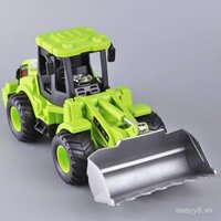 Ô tô đồ chơi lớn, máy xúc, xe tải cho trẻ em, xe kỹ thuật chống va chạm, mô hình máy xúc lớn cho bé trai
