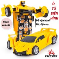 Ô Tô Đồ Chơi Xe Ô Tô Điều Khiển Từ Xa Cho Bé Biến Hình Robot Tốc Độ Cao LEON OFFICIAL