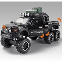 Ô tô Mô hình Ford F150 Raptor Offroad 6×6 1:28