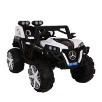 Ô tô xe điện đồ chơi trẻ em BABY-KID MERCEDER LB-688 mẫu địa hình 2 ghế 4 động cơ 12V/7AH cho bé vận động ngoài trời