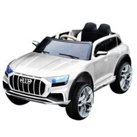 Ô tô xe điện trẻ em BABY-KID JM-2088 2 chỗ rộng 4 động cơ lớn ắc quy 12v/7ah ĐỎ - VÀNG - TRẮNG