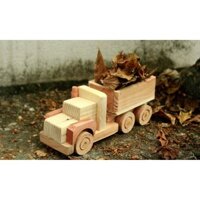 Ô tô xe tải thùng, ô tô đồ chơi bằng gỗ
