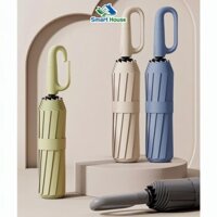 Ô tự bung 2 chiều, dù mưa gấp CÓ MÓC TREO 3 tay cầm có móc treo độc đáo Carabiner Z tiện lợi