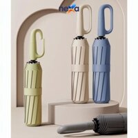 Ô tự bung 2 chiều, dù mưa gấp CÓ MÓC TREO 3 tay cầm có móc treo độc đáo Carabiner Z tiện lợi