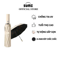 Ô Tự Động SUMI Dù Che Mưa Nắng Gấp Gọn Chống Thấm Chống Tia Uv Hiệu Quả
