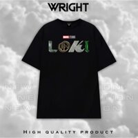 O9GT /Loki Marvel Logo Cotton T-Shirt