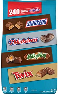 oada Musketeers & Milky Way Minis Size Easter Bulk Chocolate Candy Variety Mix 3