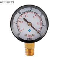 Oasis ORBIT Đồng hồ đo áp suất điều hòa không khí có độ chính xác cao hướng tâm trục thủy lực áp suất khí nén Đồng hồ đo áp suất âm chân không