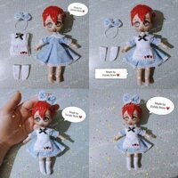 Ob11 - set 25 bộ hầu gái maid Alice vừa với búp bê obitsu11, nendoll, ddf, UFdoll, ymy