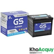Ắc quy Atlas MF75D23L 65Ah