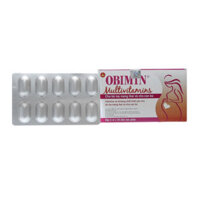 Obimin bổ sung vitamin và khoáng chất cho phụ nữ mang thai