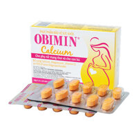 Obimin Calcium United 30 viên – Viên uống bổ sung canxi mẹ bầu
