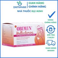 Obimin Multivitamins Hộp 100 Viên – Bổ Sung Vitamin, Khoáng Chất Cho Phụ Nữ Mang Thai –