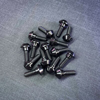Ốc bắt dè exciter Ốc có gờ | Titan đen 6li | Ốc 6li có gờ | Ốc côn m6 x 20 | 6li 20 6 x 20 | ốc đĩa có côn | Ốc có gờ