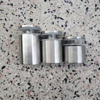 Ốc bắt kính TLC001-050 Inox 304 đặc Ø38 dài 5cm bóng mờ