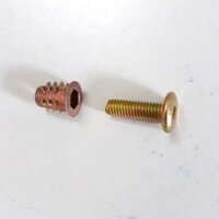 Ốc cấy gỗ +bulong lục giác chìm M6x40 bộ 100 cái ,ốc cấy bắn gỗ