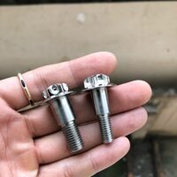 Ốc inox chân chống nghiêng - Honda và Ya - Thái