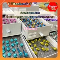 Ốc lốc Máy đầu cao G3 Salaza Titan Gr5 Cao Cấp cho xe Sh 2016 , Vario , Click , AB