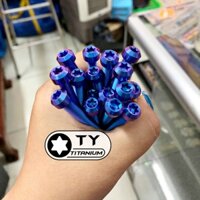 Ốc lốc máy Sirius titan gr5 combo 19 con