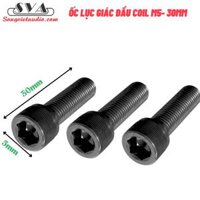 ỐC LỤC GIÁC ĐẦU CÔN M5 - 30mm ( 10 con )