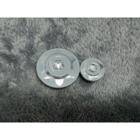 Ốc mâm lửa trang trí xe Winner,Wave,Dream BẢO LONG RACING - bạc