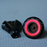 Ốc Nắp Nhớt 20mm Chống Trộm Chống Mở CNC Nguyên Khối Red Line Kèm Tools Khóa Yamaha Honda Suzuki
