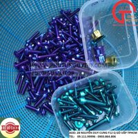 ỐC TÁN 10LY BÍT ĐẦU (TITANIUM GR5) CHO XE MÁY