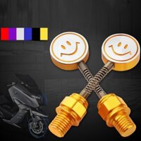 Ốc trang trí xe máy  lò xo mặt cười sm