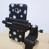 Ốc vặn xoay 360 độ kết hợp kẹp điện thoại giúp xoay điện thoại ngang  đứng, hướng xuống đất theo ý muốn- Hàng chính hãng - Ốc xoay  kẹp đinh ốc