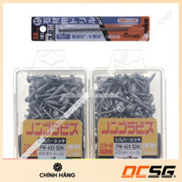 Ốc vít bắt tường, bê tông Unika M4 đầu dù kèm mũi khoan mồi SB3.2mm