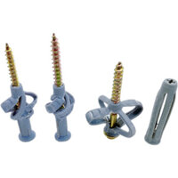 Ốc vít mở rộng bốn mặt cho gạch xốp, tường xốp, tường rỗng, gạch nhẹ, ống mở rộng nhiều lỗ, vít NUGK