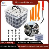 Ốc vít nhựa ô tô, cản xe 750PCS cố định đinh tán nhựa, kẹp nhựa ô tô