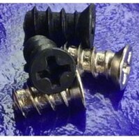 Ốc vít quạt nguồn, quạt thùng case màu đen M5 ren thô dài 10-12mm