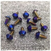 Ốc vít xoắn Lục Giác Nón Xanh Titan- 5x15mm bộ 10 con